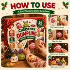 Christmas Dumpling Squishy Advent Calendar 2026