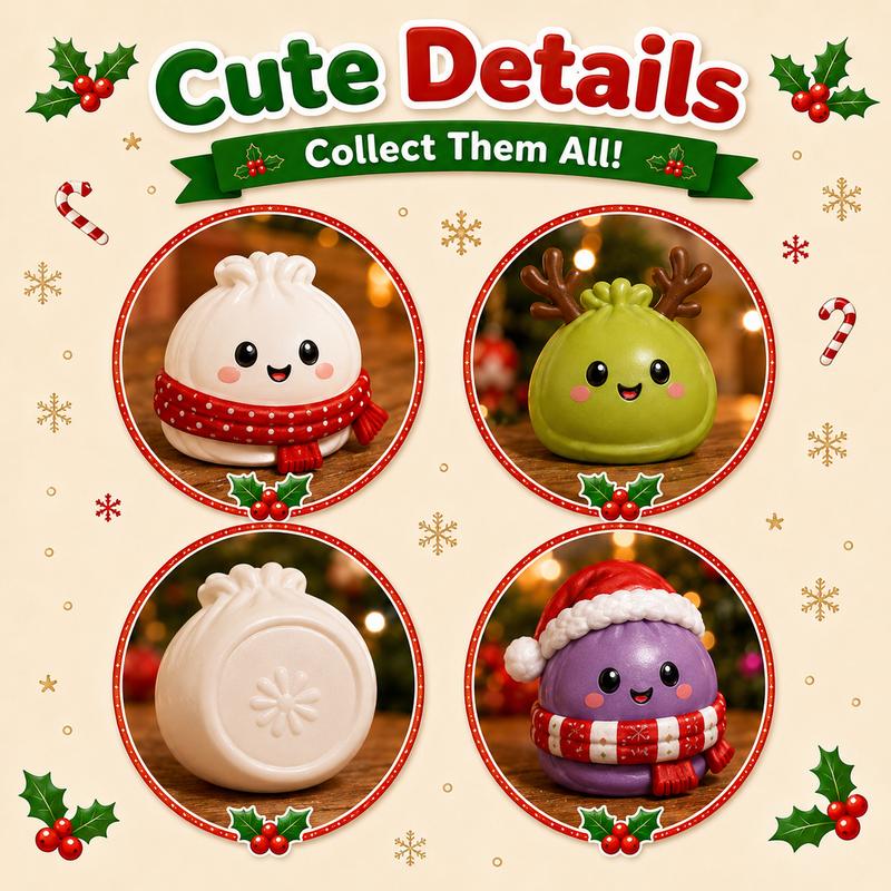 Christmas Dumpling Squishy Advent Calendar 2026